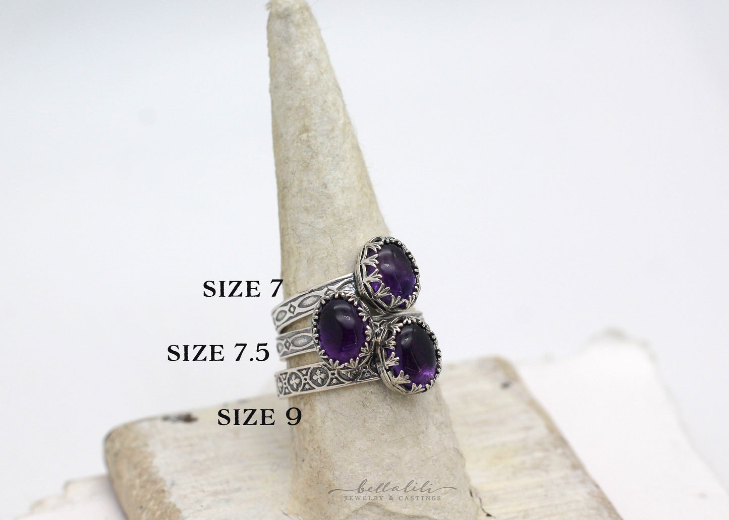 Amethyst Stacking Ring